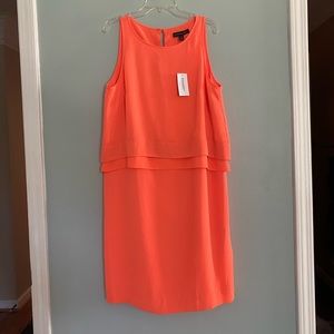 100% silk midi dress